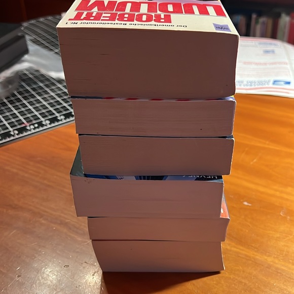 📌6 German Edition Robert Ludlum Romane Ikarus - Genessee -Omaha- Hades- Lazarus - Picture 12 of 12